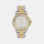 Timex Round Silver Analog watch