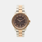 Timex Round Brown Analog watch