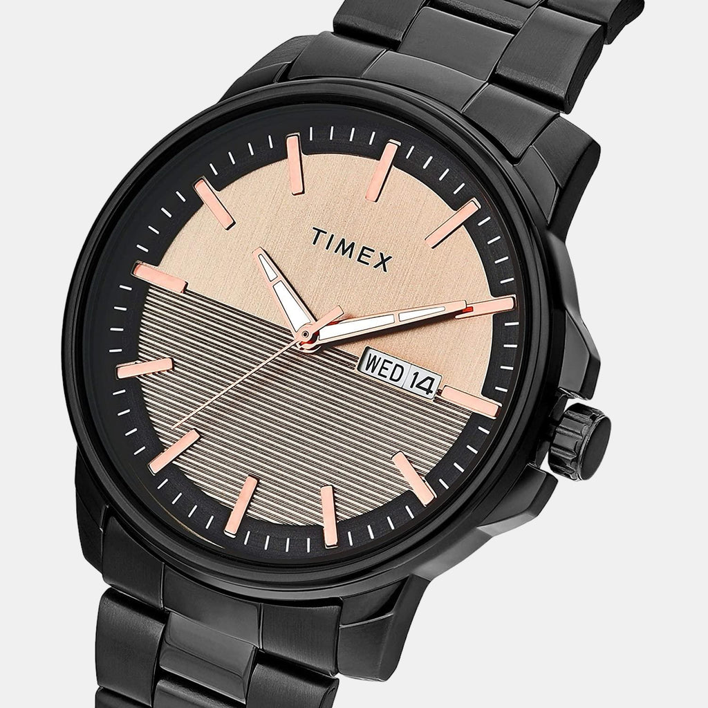 Timex Men Round Grey watch