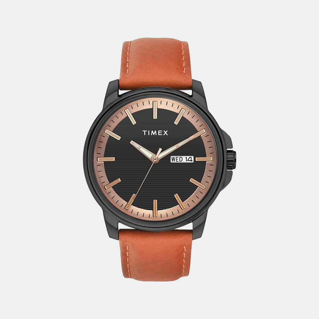 Timex Round Black Analog watch