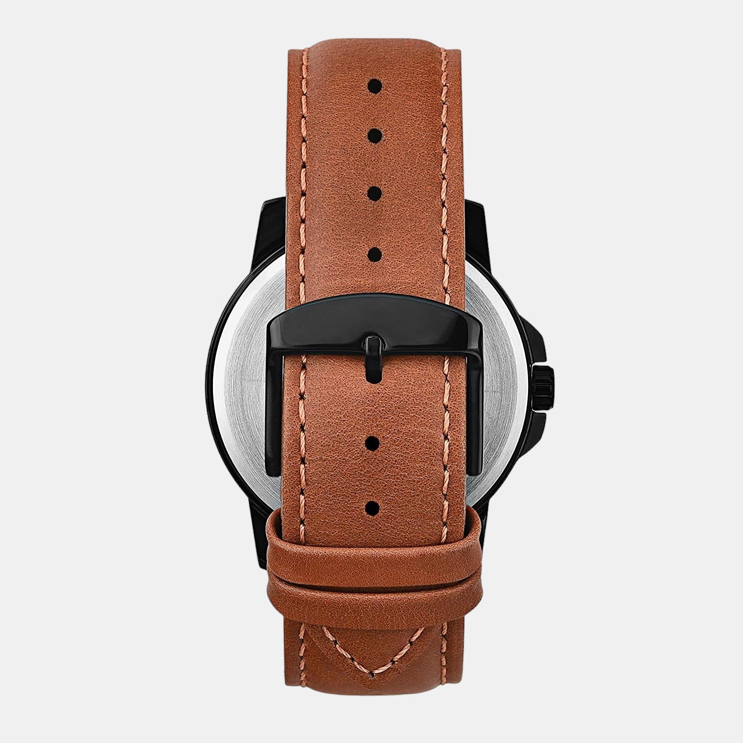 Timex Leather Black watch