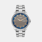 Timex Round Grey Analog watch