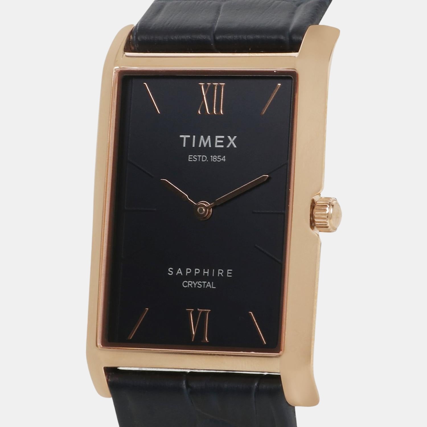 Timex Men Rectangular Blue watch