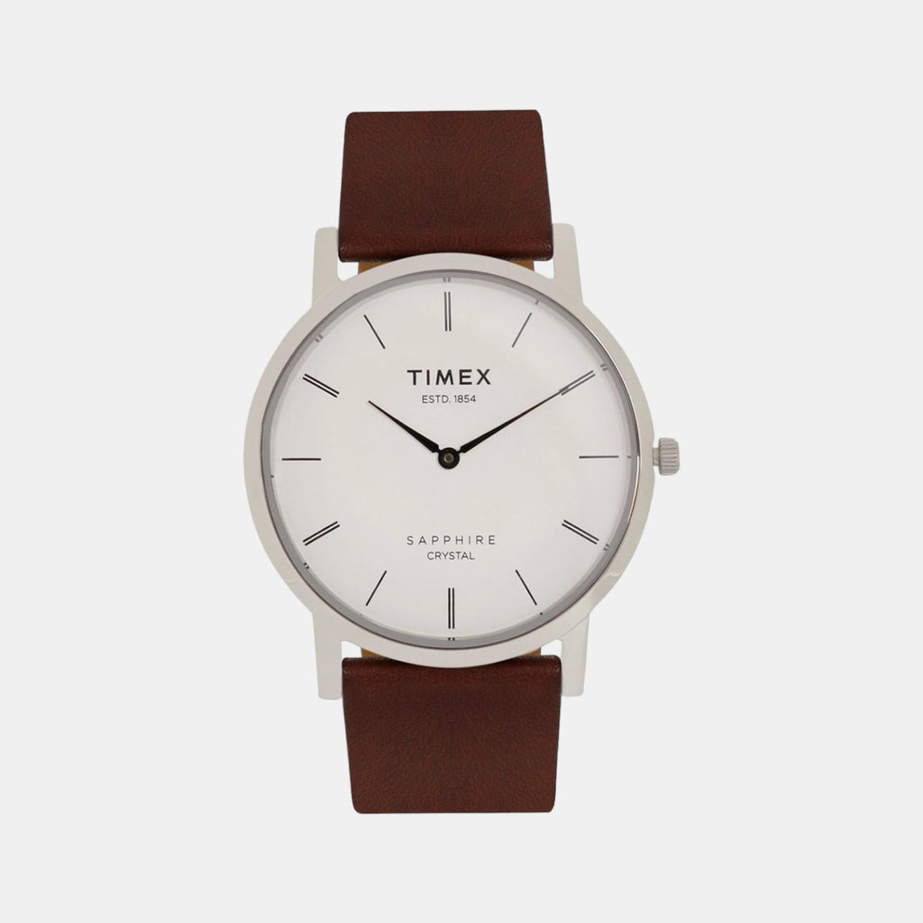 Timex Round Silver Analog watch