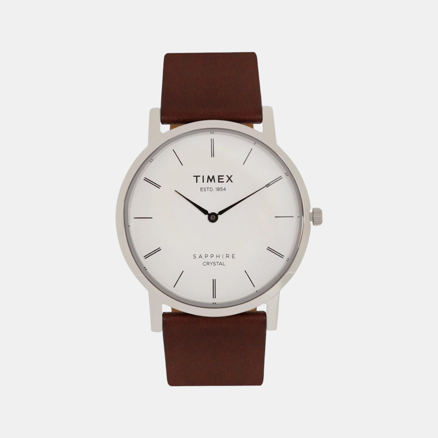 Timex Round Silver Analog watch