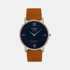 Timex Round Blue Analog watch