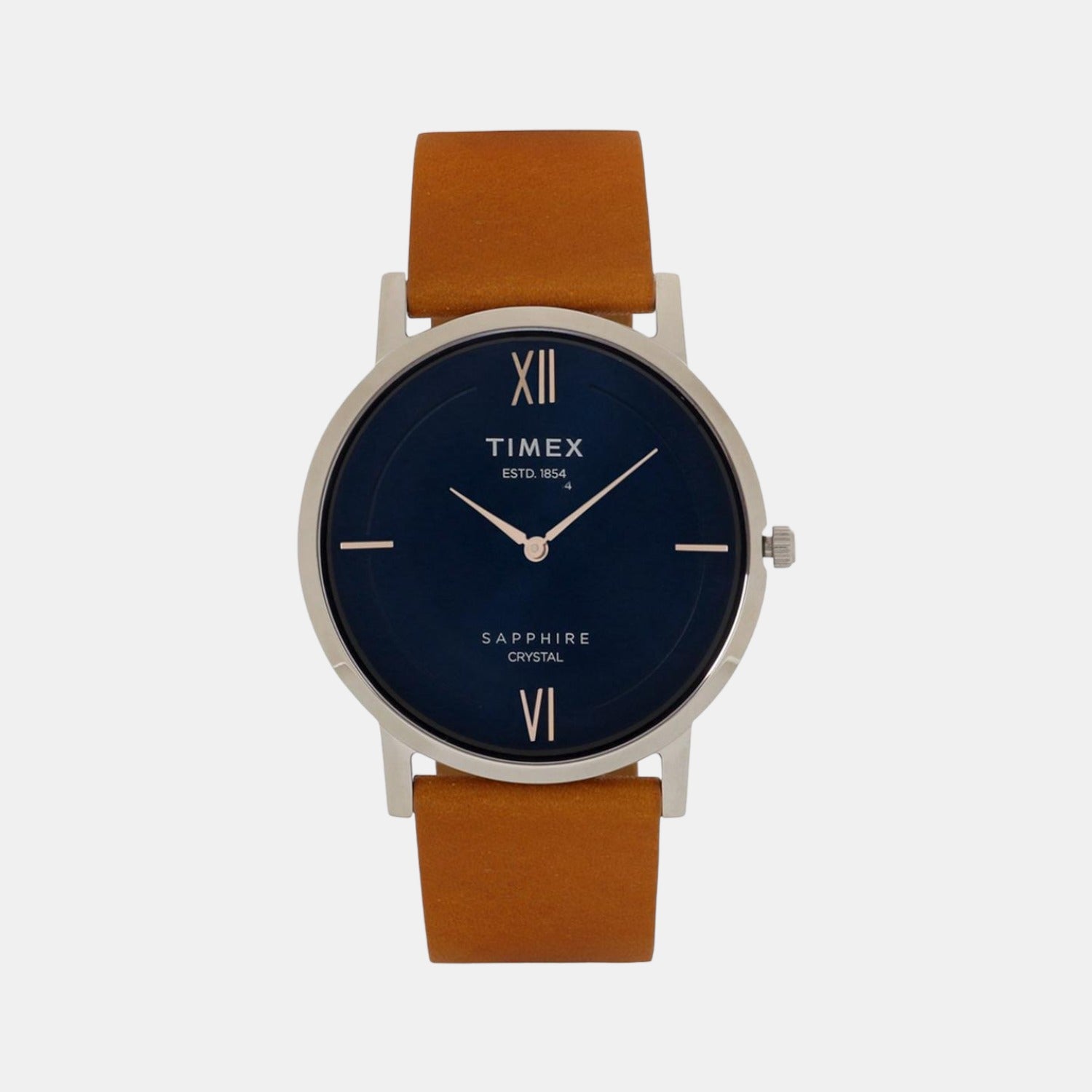 Timex Round Blue Analog watch