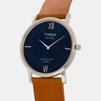 Timex Men Round Blue watch
