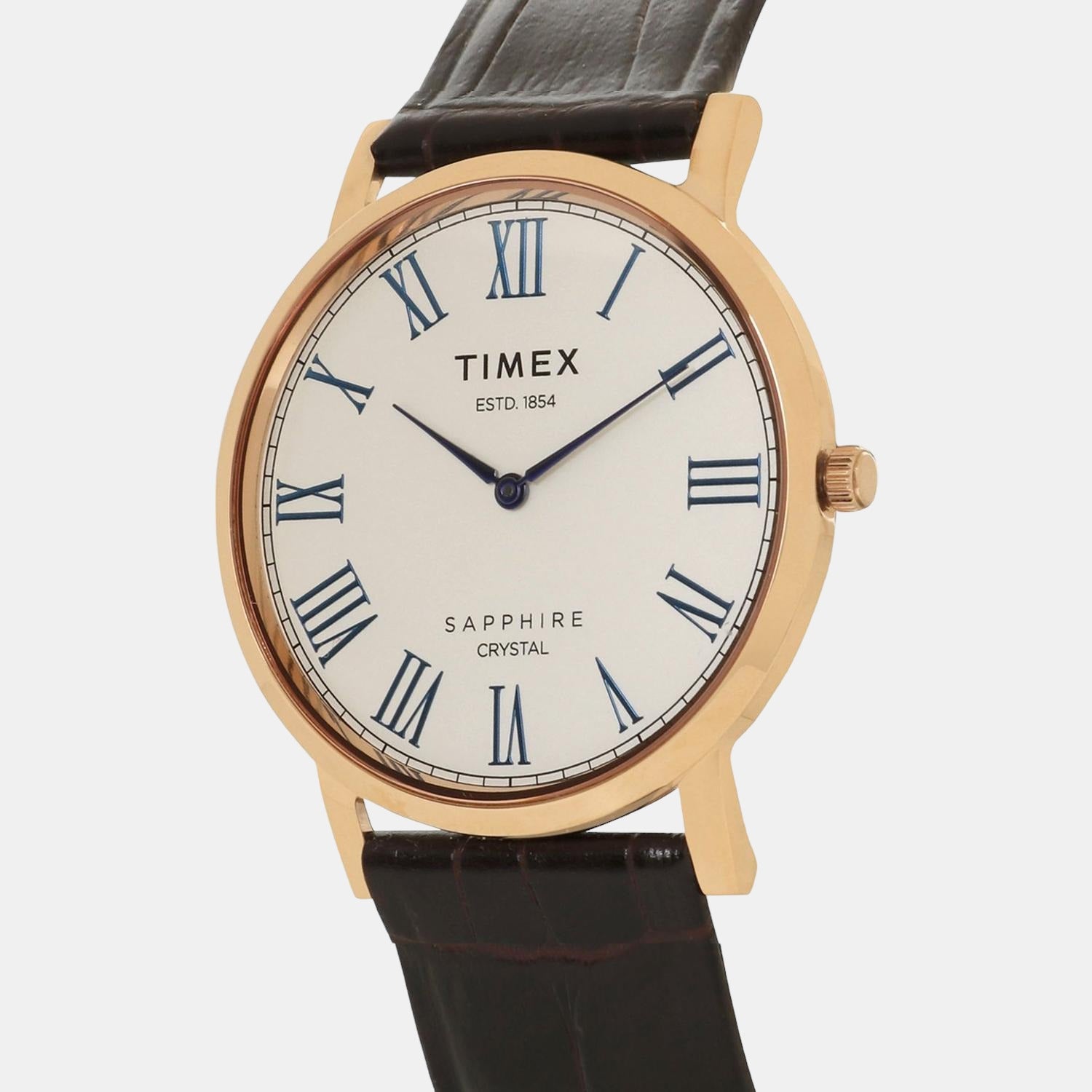 Timex Men Round Silver watch