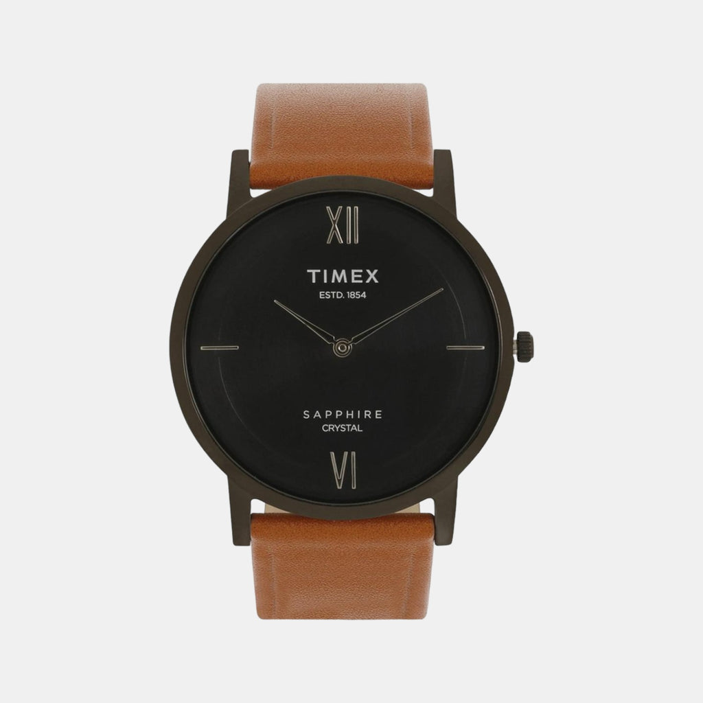 Timex Round Black Analog watch