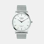 Timex Round Silver Analog watch