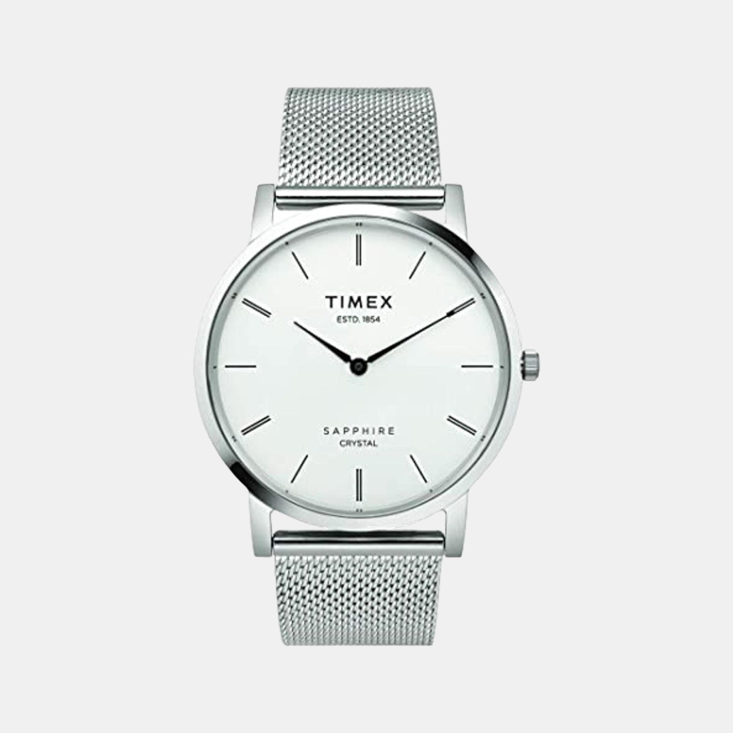 Timex Round Silver Analog watch