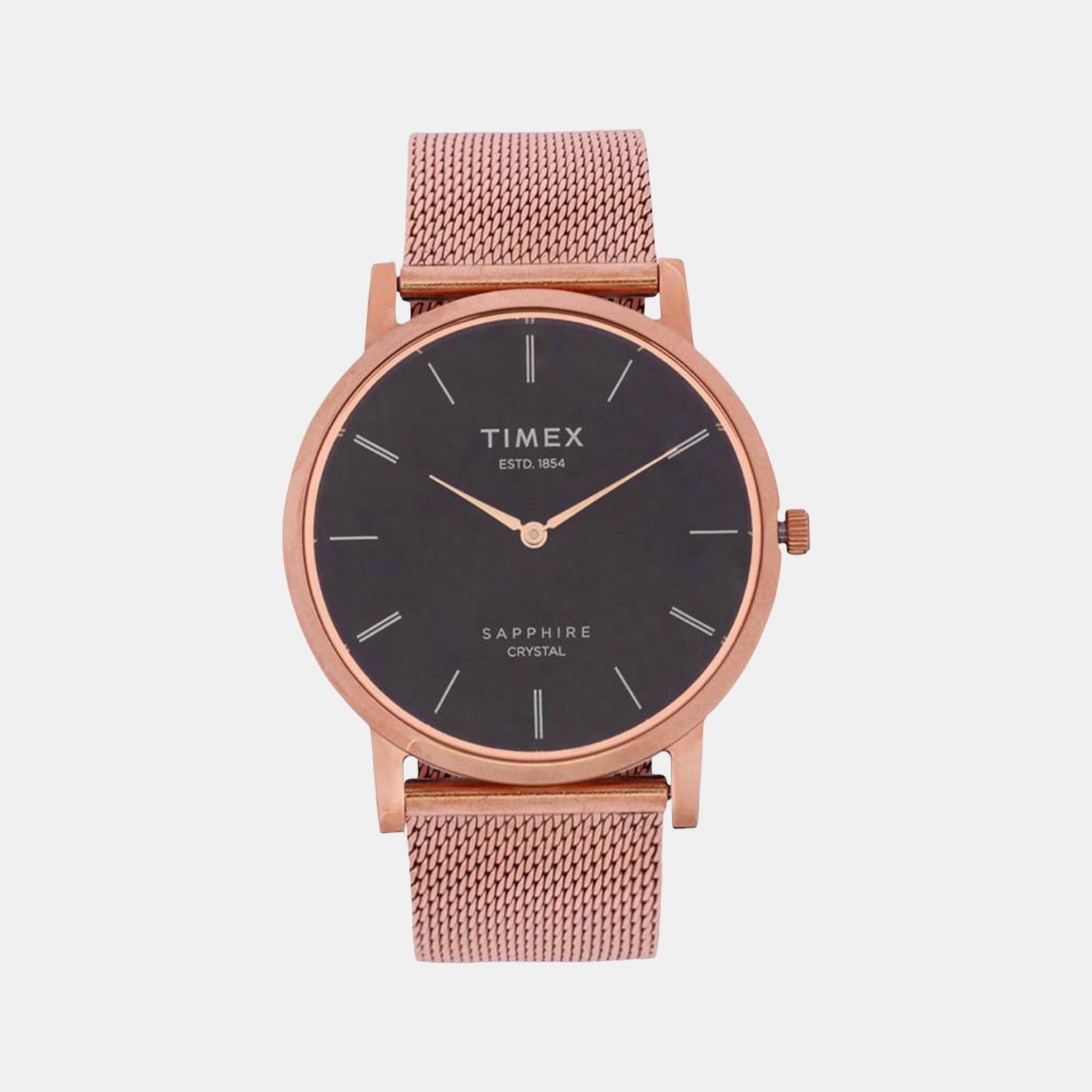 Timex Round Black Analog watch