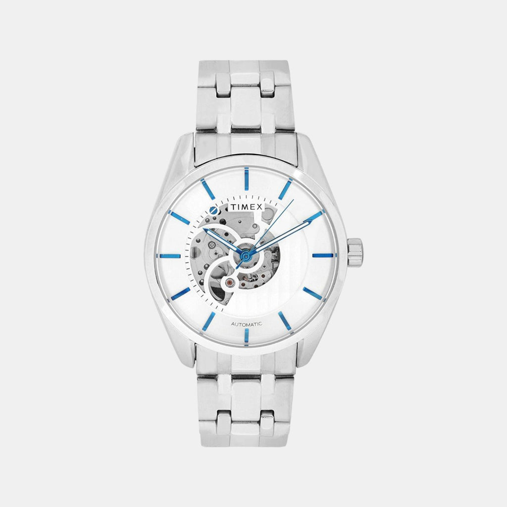 Timex Round Silver Analog watch