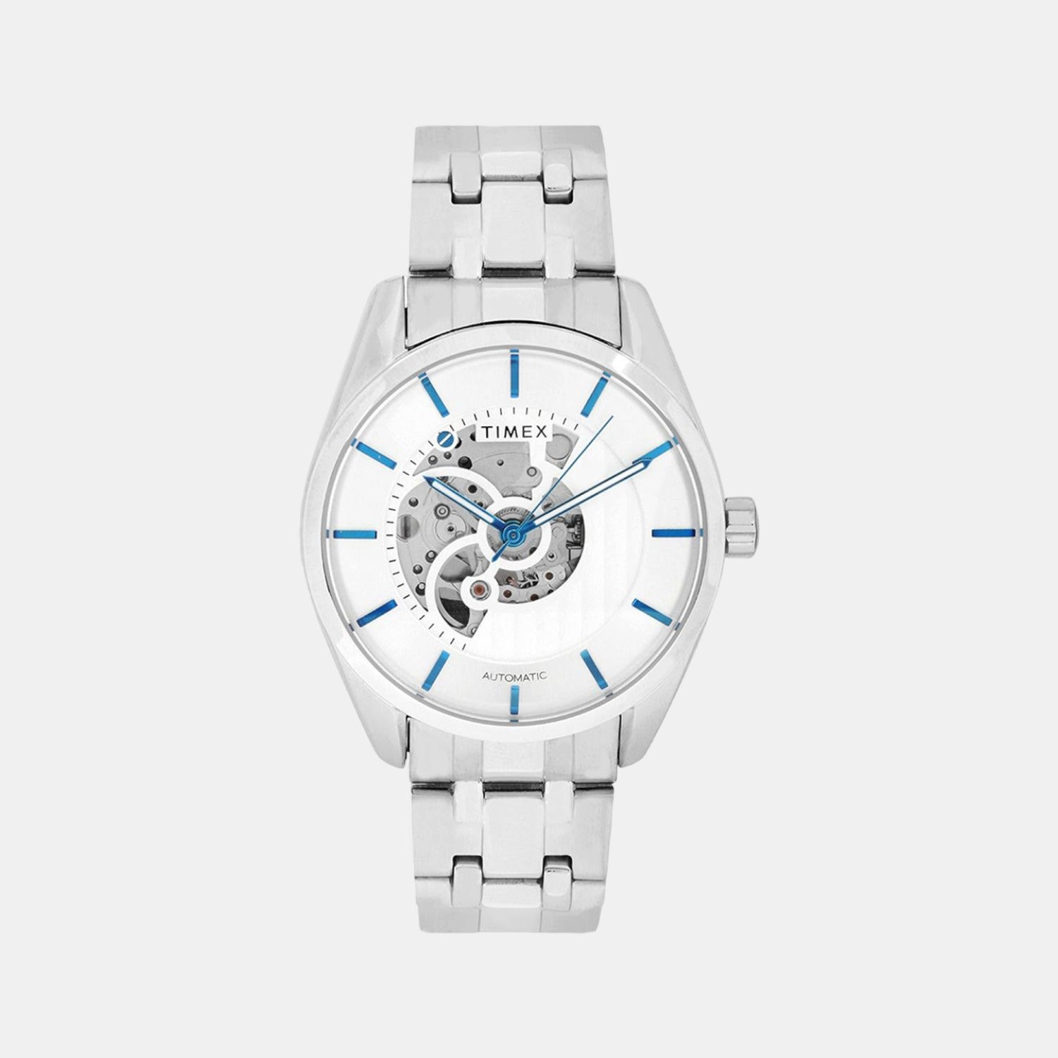 Timex Round Silver Analog watch