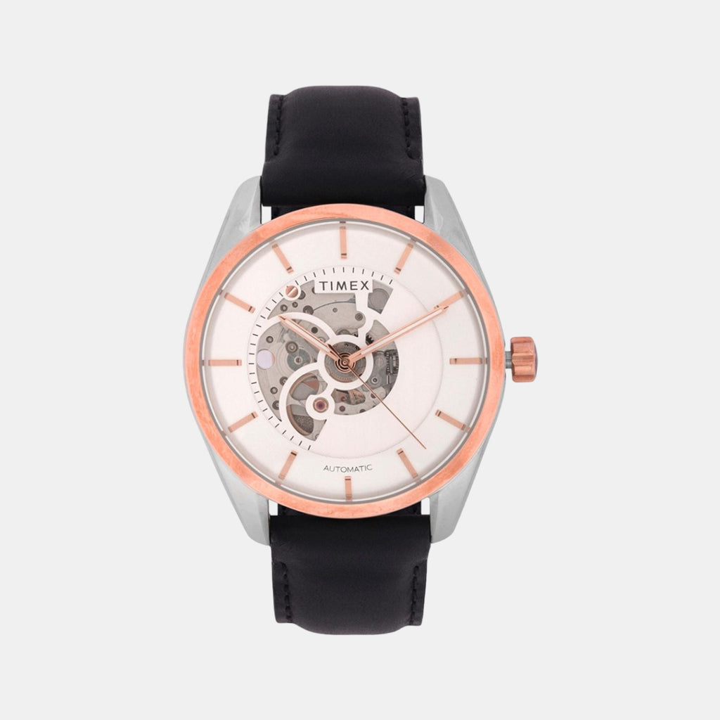 Timex Round White Analog watch