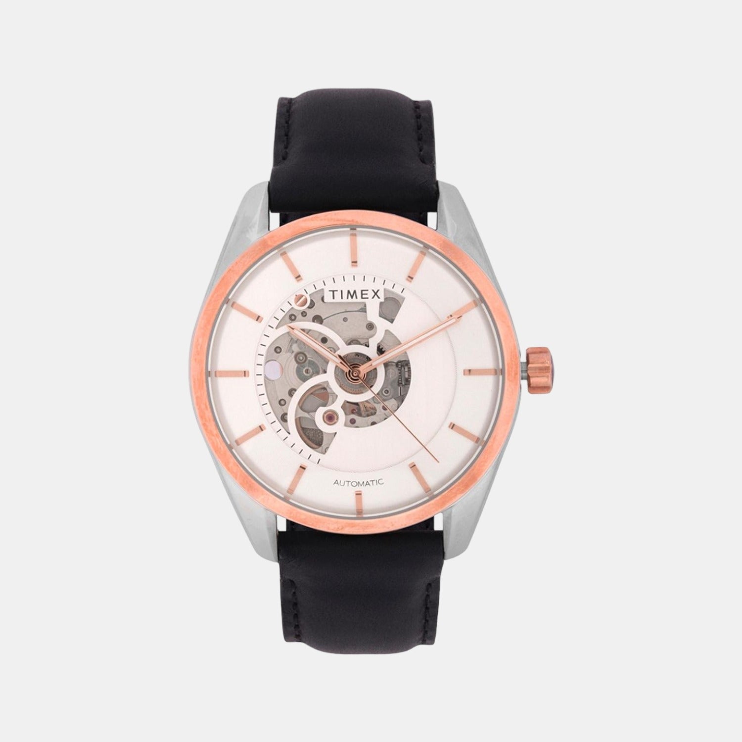 Timex Round White Analog watch