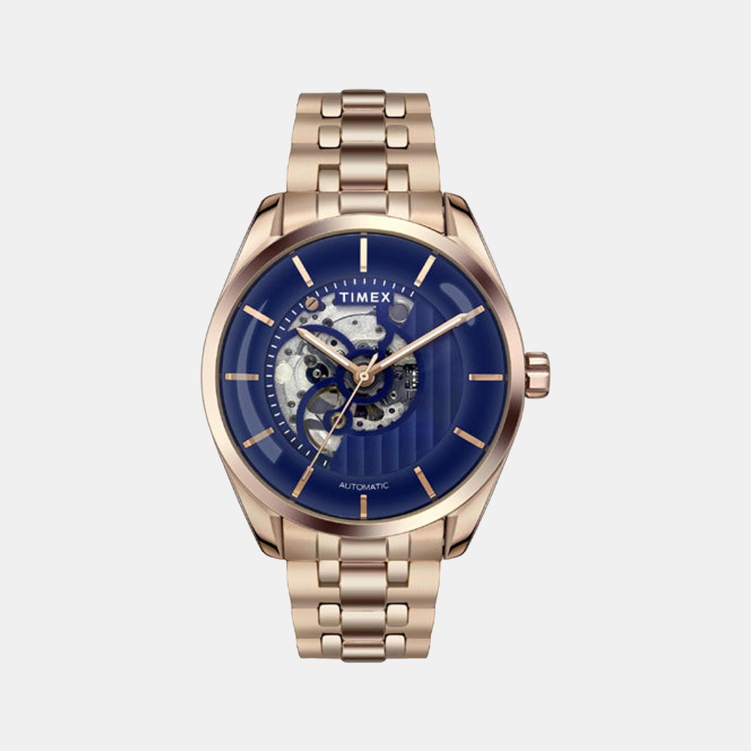 Timex Round Blue Analog watch
