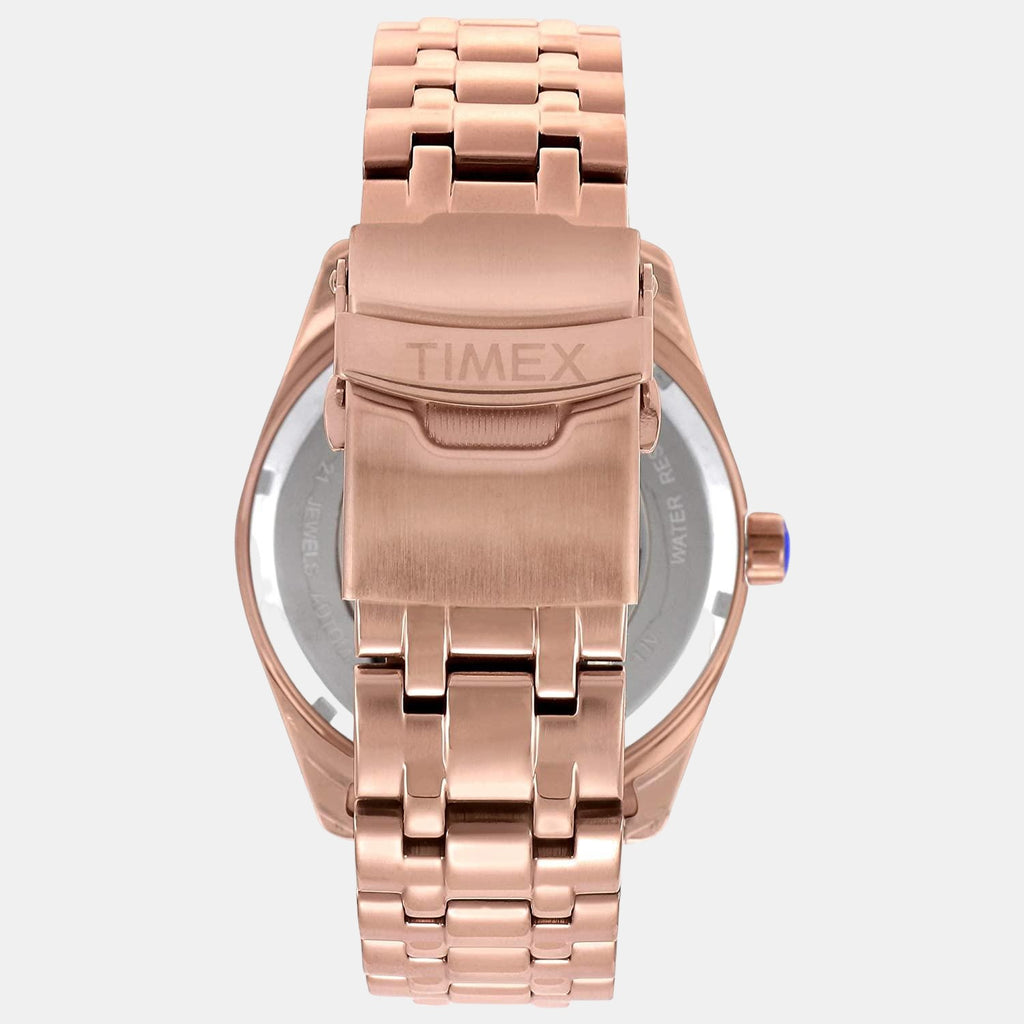 Timex Men Round Blue watch