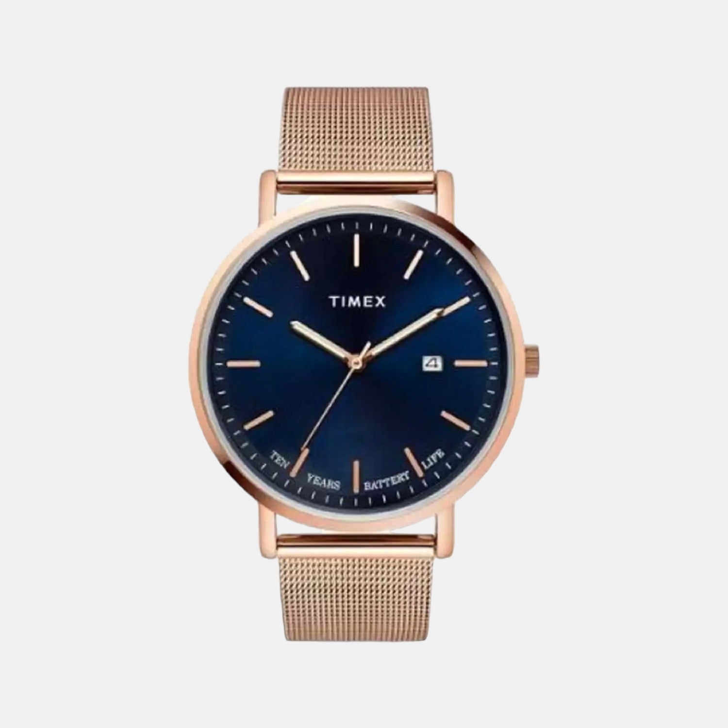 Timex Round Blue Analog watch