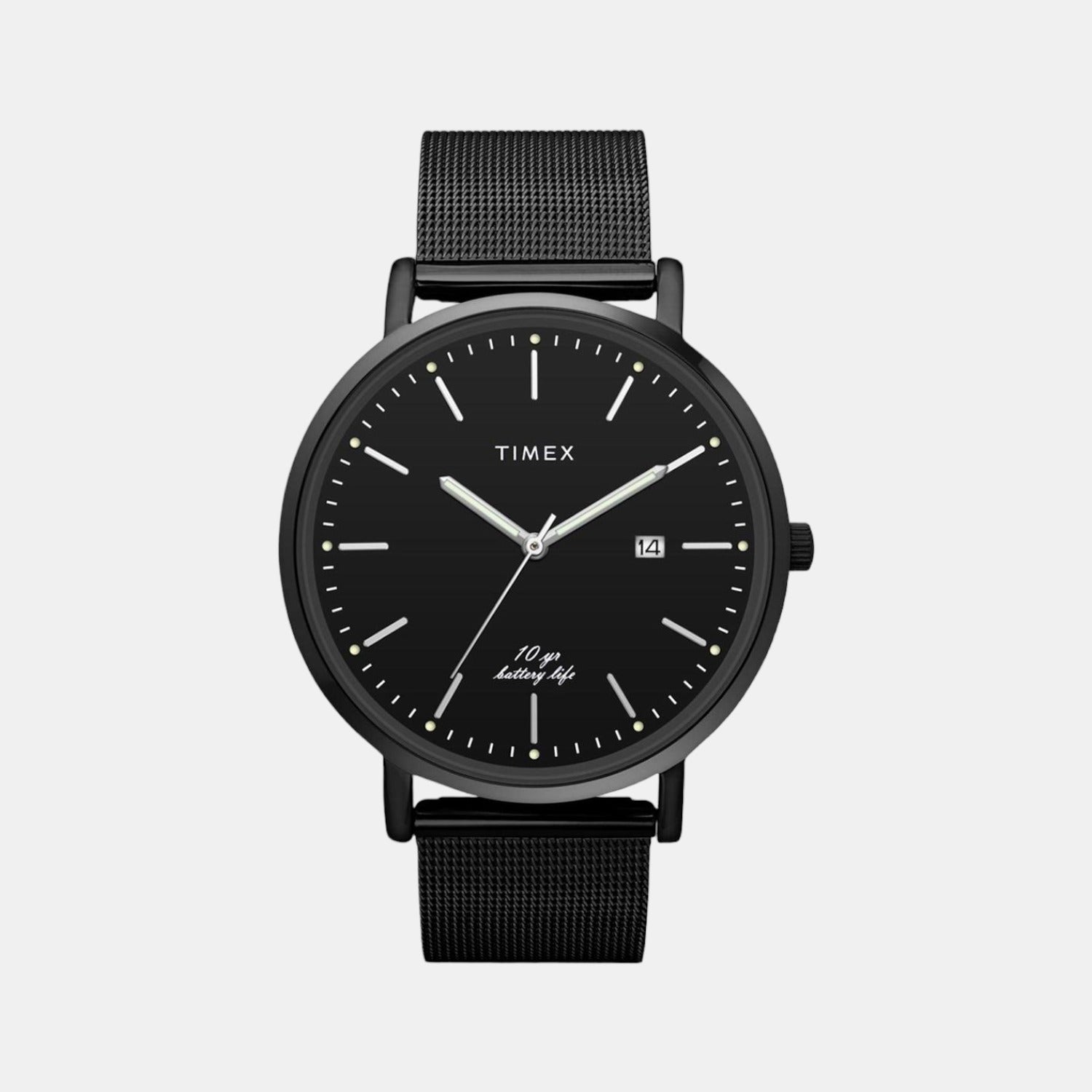 Timex Round Black Analog watch