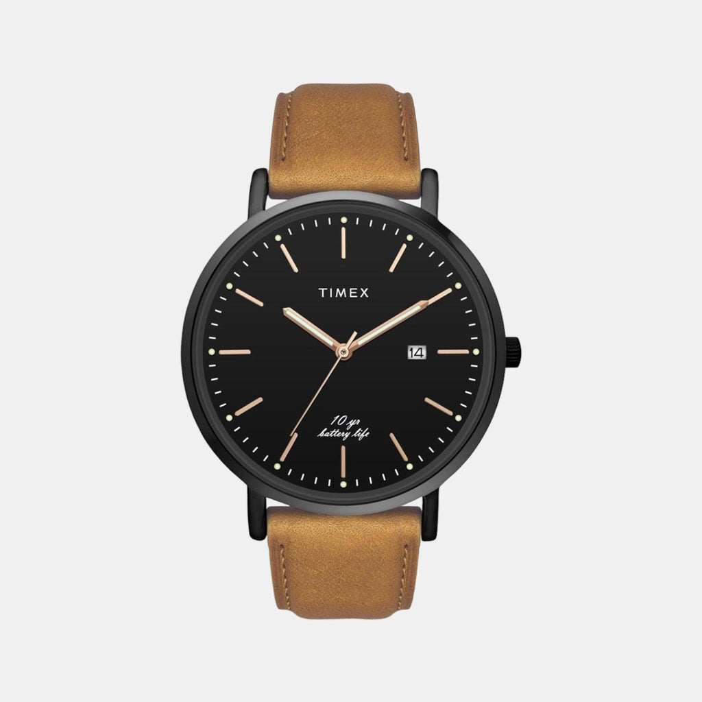 Timex Round Black Analog watch
