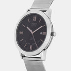 Timex Men Round Black watch