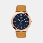 Timex Round Blue Analog watch