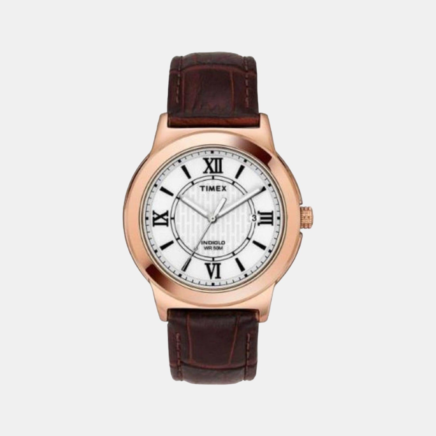 Timex Round White Analog watch