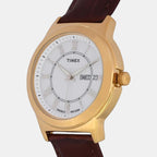 Timex Men Round White watch