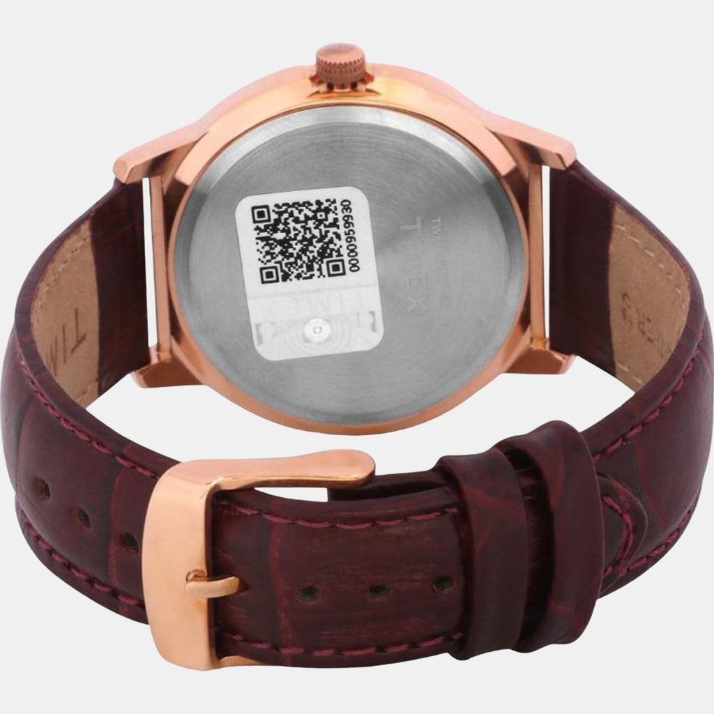 Timex Men Round White watch