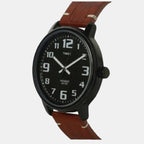 Timex Men Round Black watch