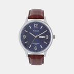 Timex Round Blue Analog watch