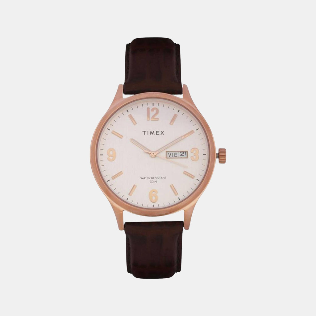 Timex Round Silver Analog watch