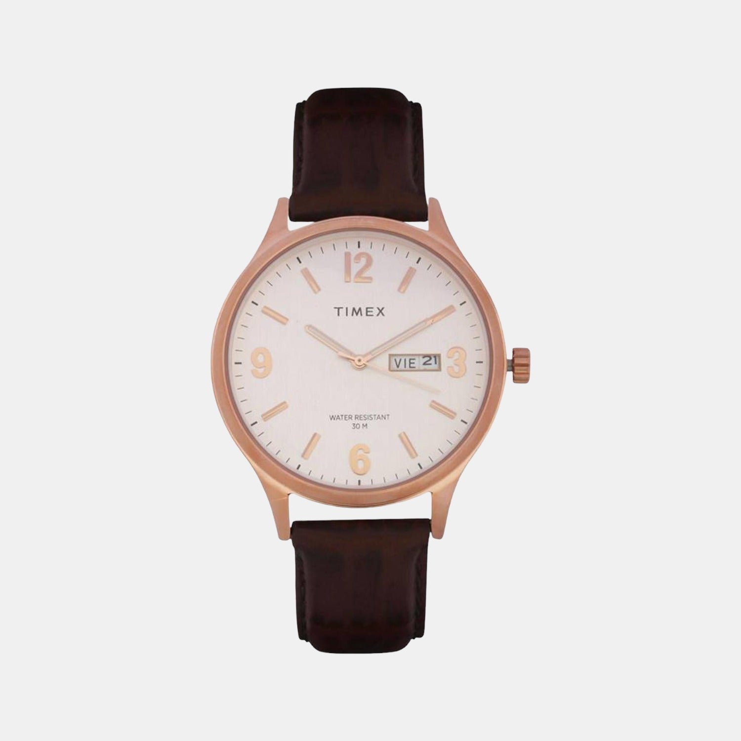 Timex Round Silver Analog watch