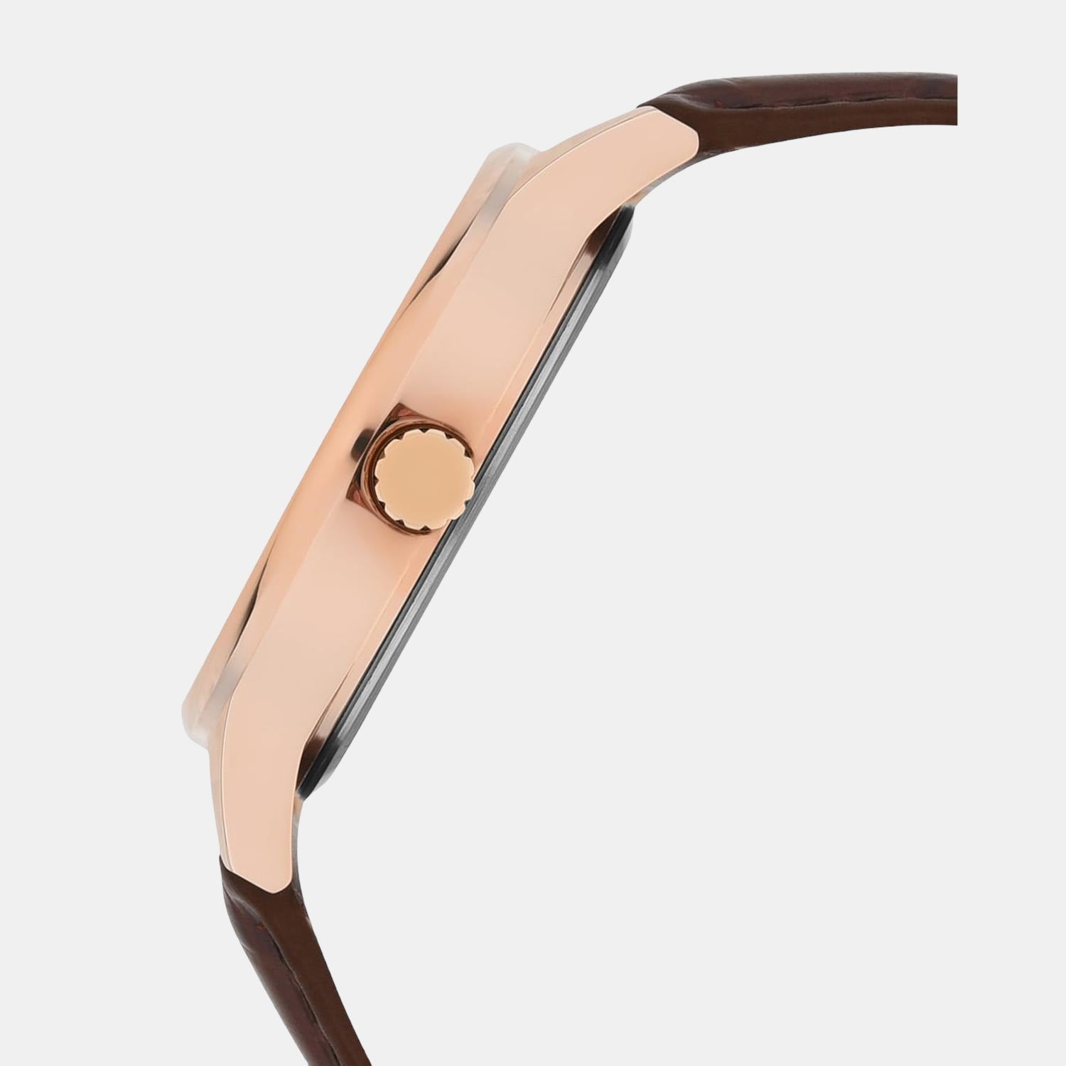 Timex Leather Blue watch