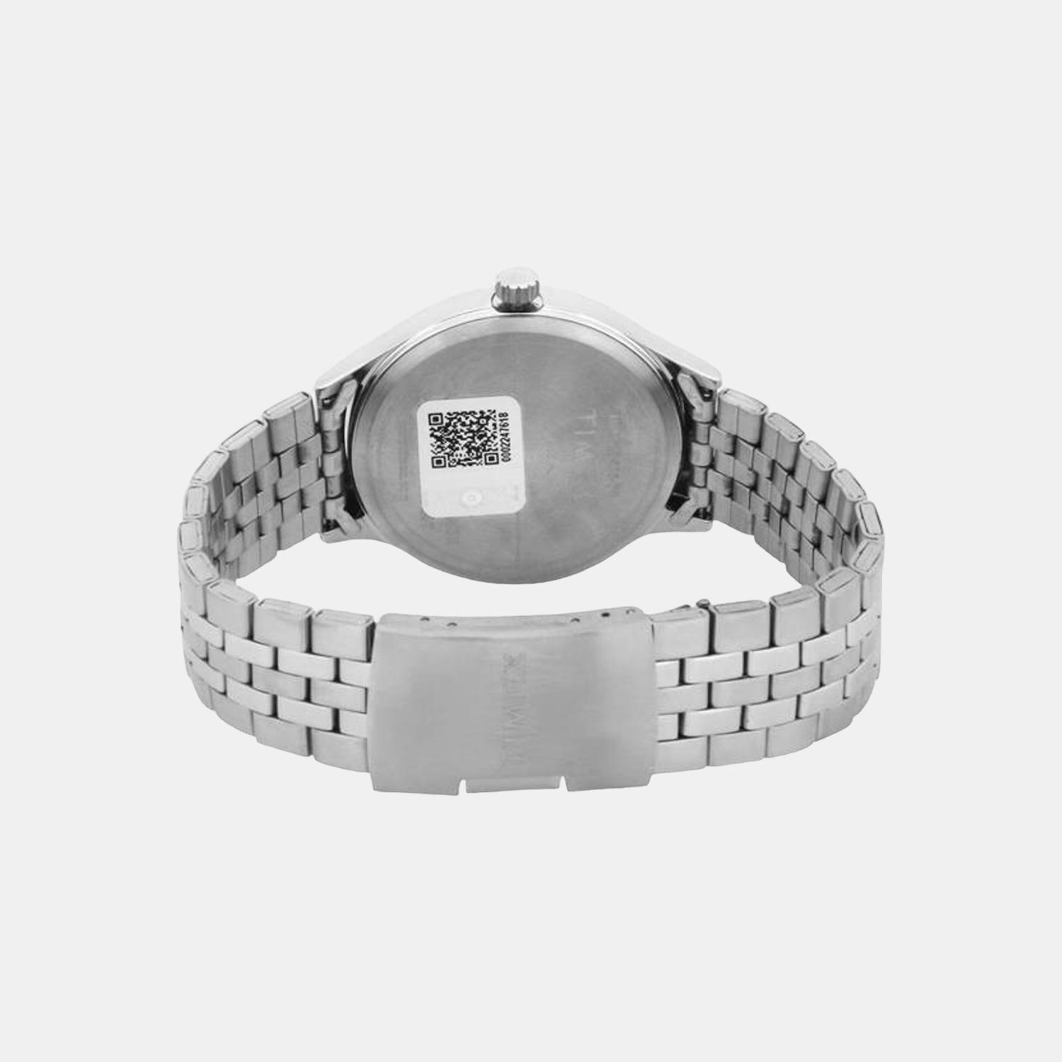 Timex Men Round Blue watch