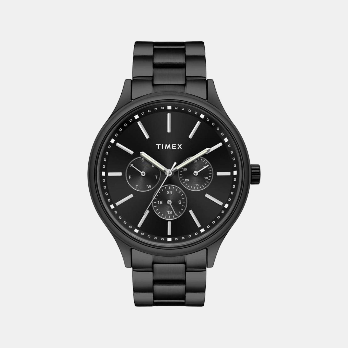 Male Black Analog Stainless Steel Watch TWEG18410