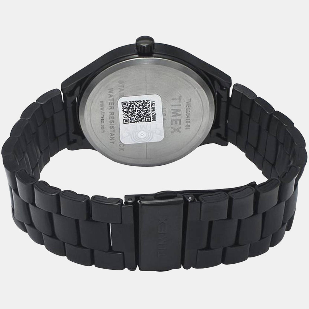 Timex Men Round Black watch