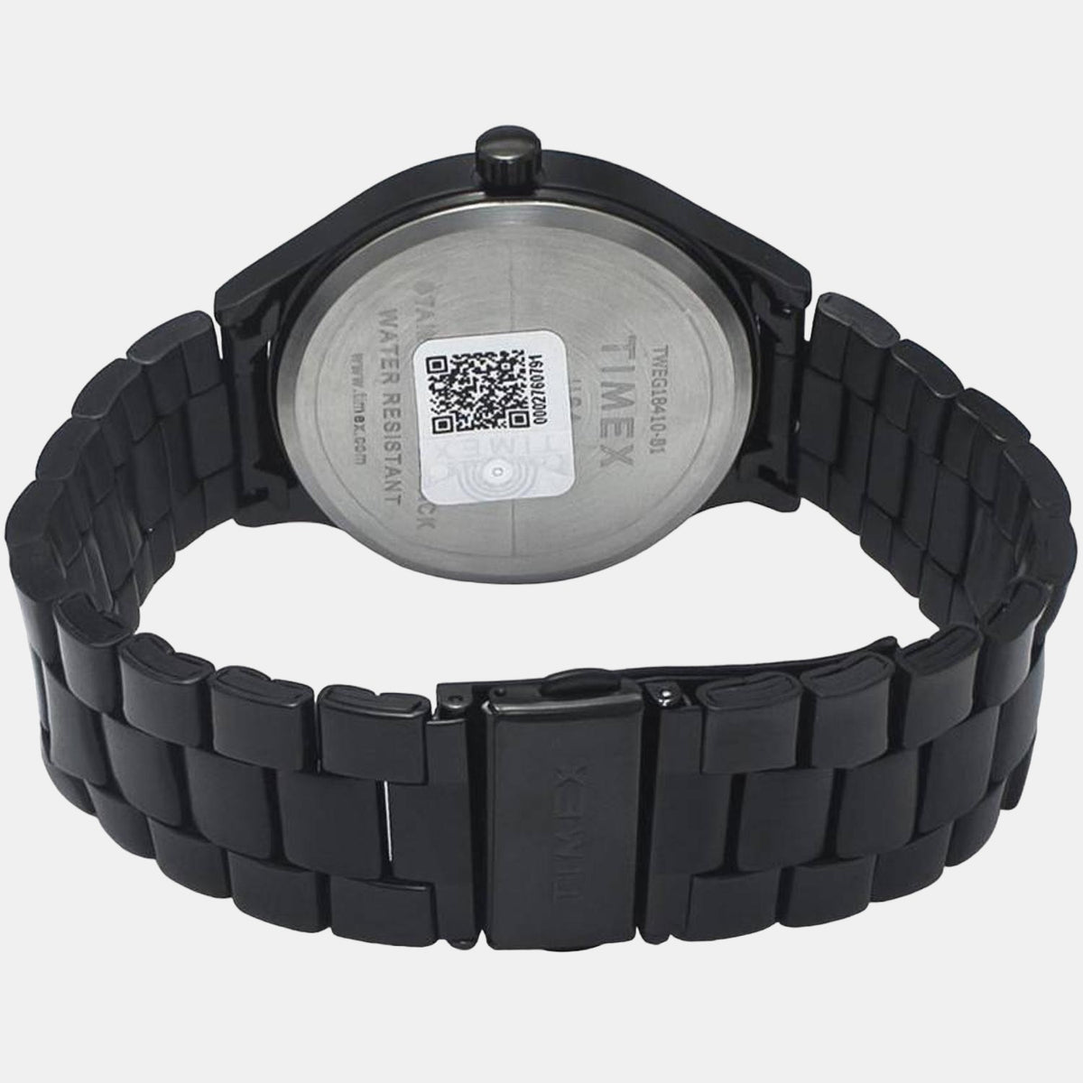 Timex Men Round Black watch
