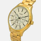 Timex Stainless Steel Beige watch