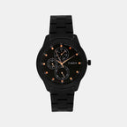 Timex Round Black Chronograph watch