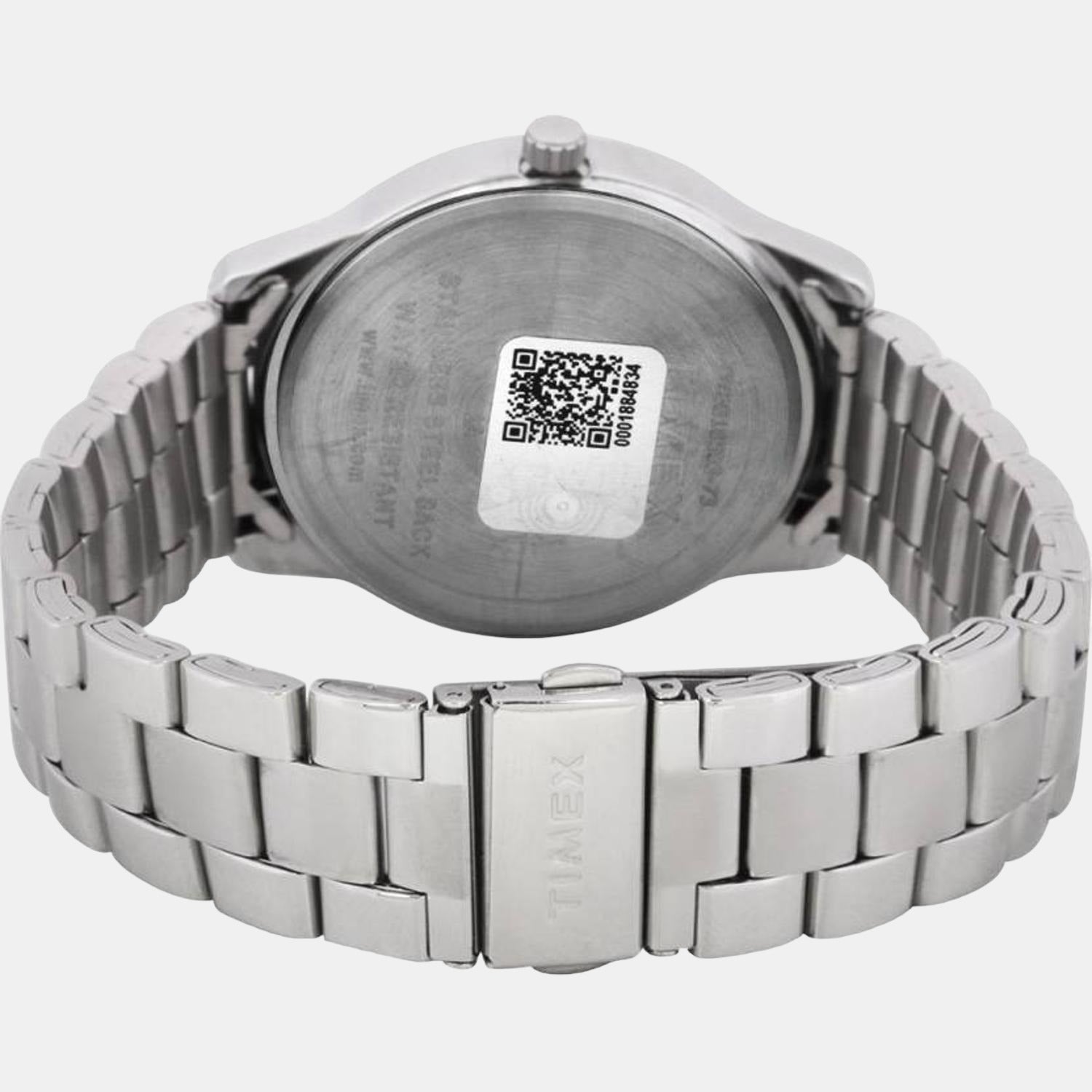 Timex Stainless Steel Blue watch