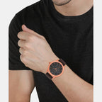 Timex Brass Round watch