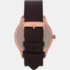 Timex Leather Blue watch