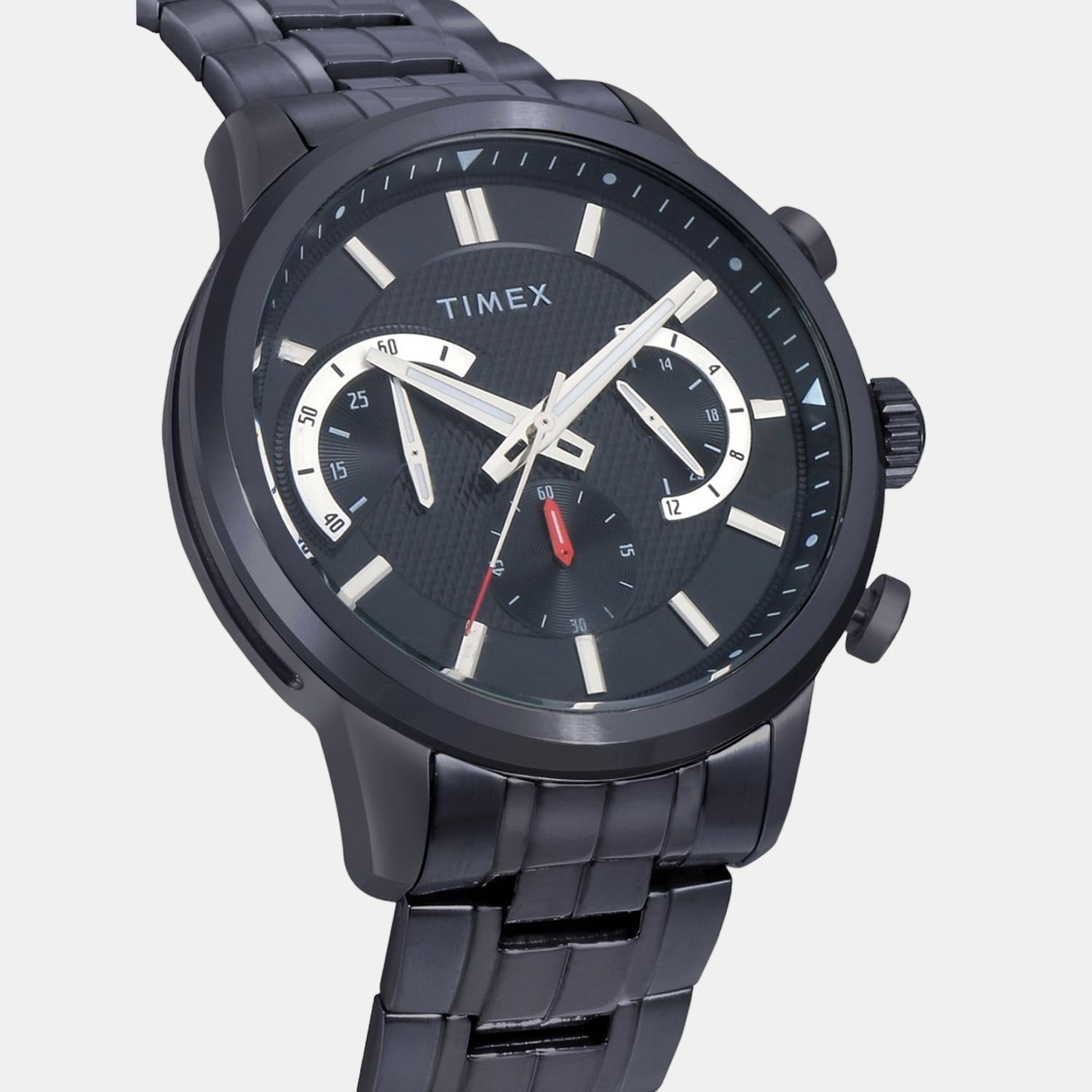 Timex Men Round Black watch