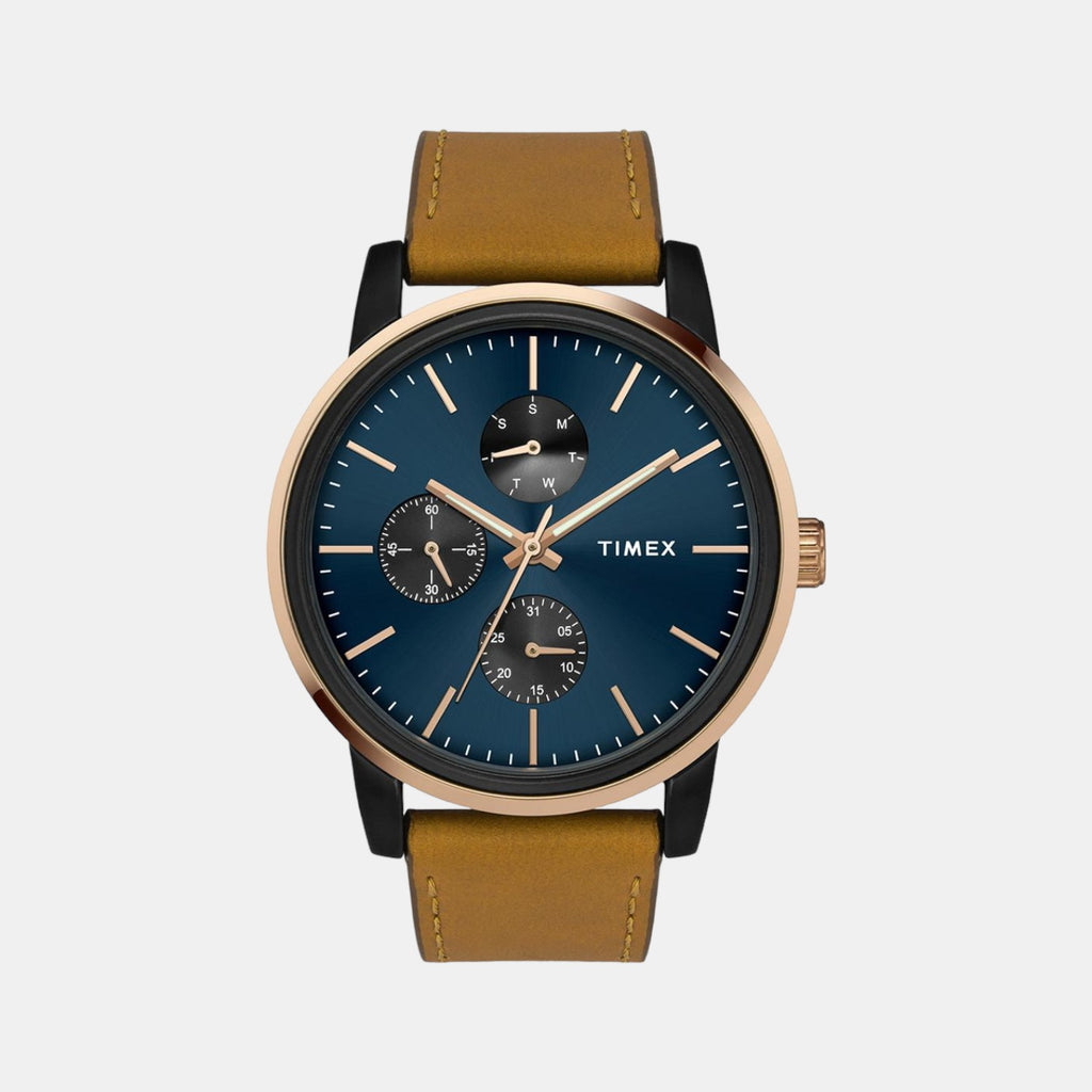 Timex Round Blue Multi-Function watch