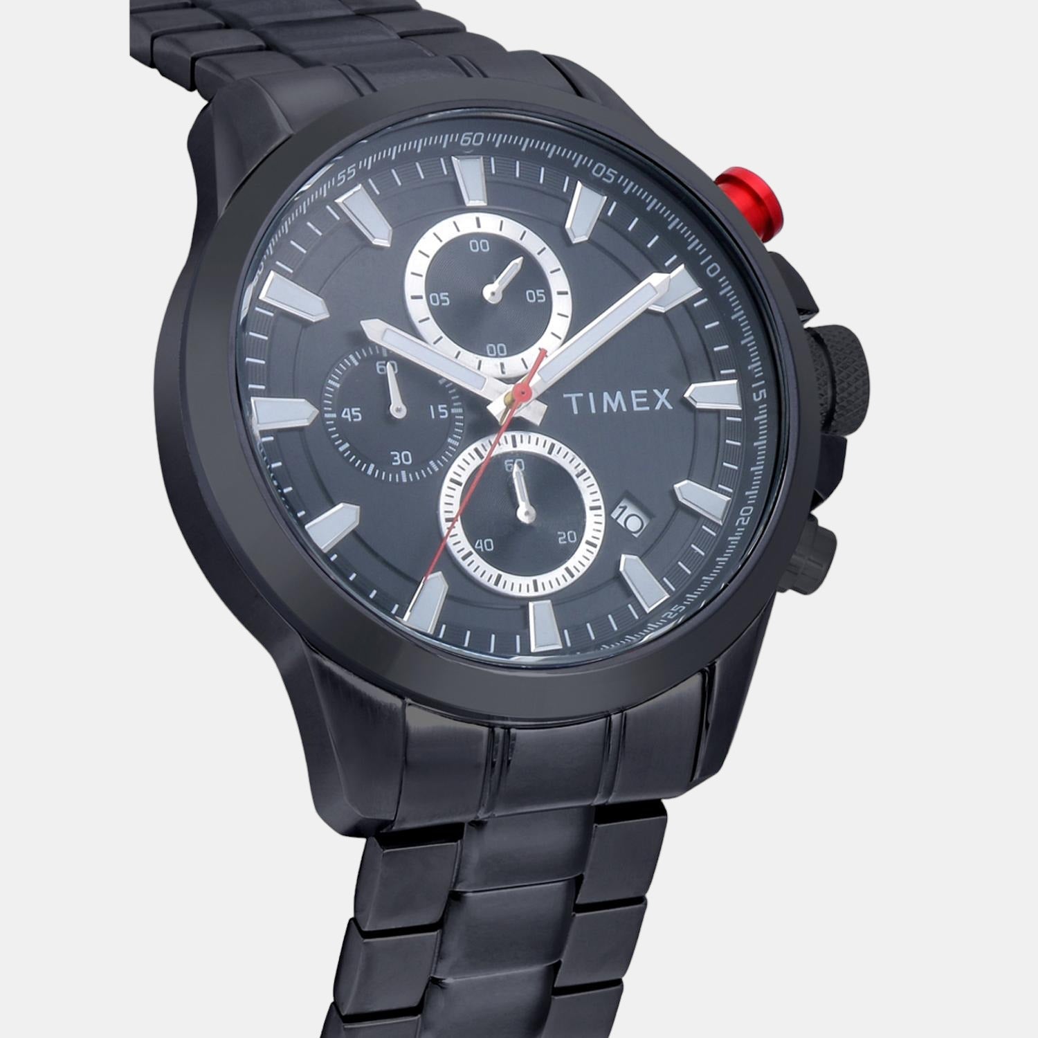 Timex Men Round Black watch