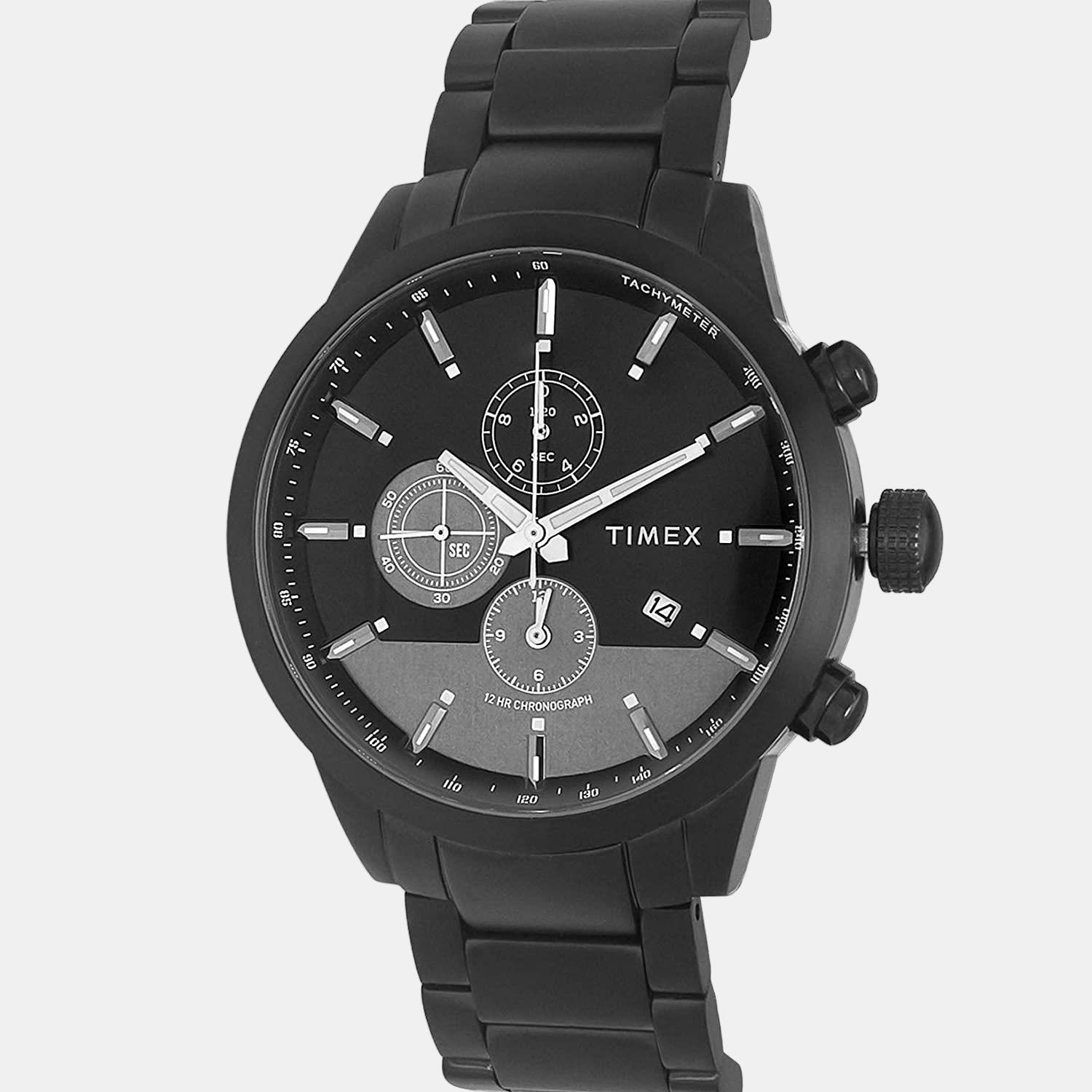 Timex 46 mm Round Quartz watch