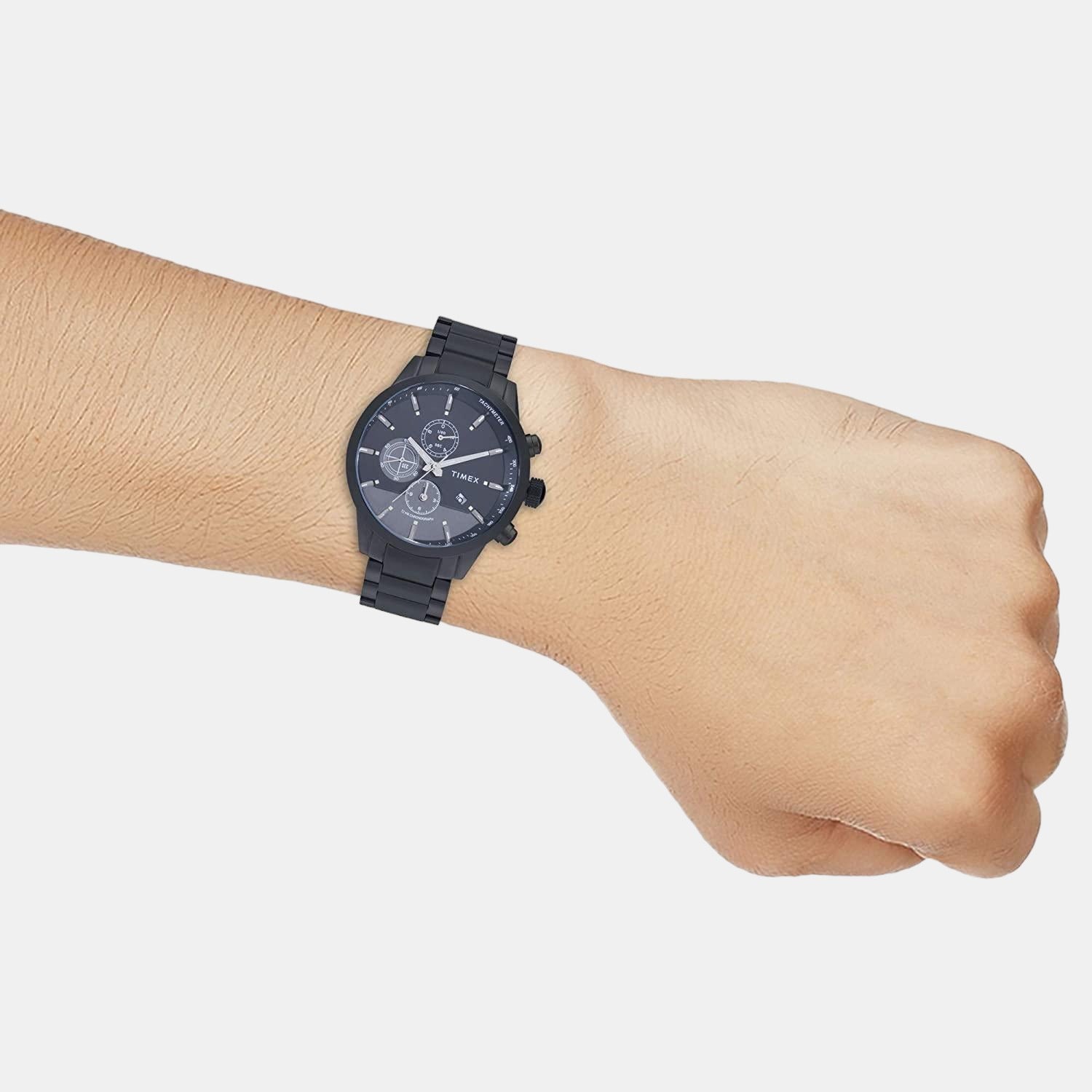 Timex 46 mm Black Quartz watch